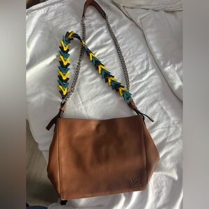 Loewe unstructured bucket bag, very good used condition!